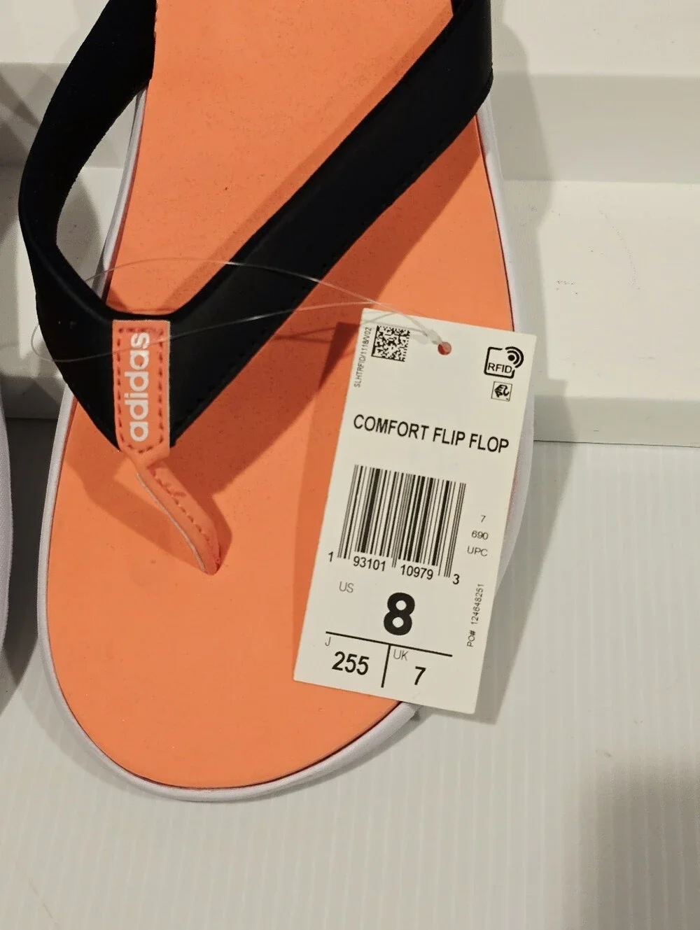 Adidas Women's Comfort Flip Flops Size 8